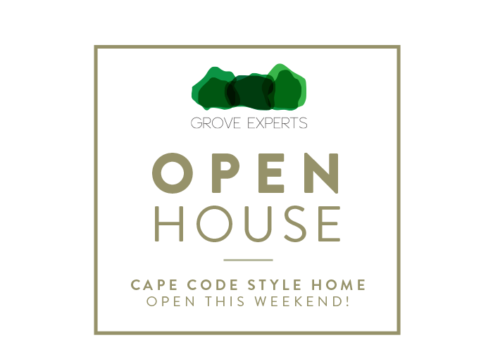OPEN TODAY! Cape Cod Style Home in the Grove at 3564 Avocado Ave. 🏡
